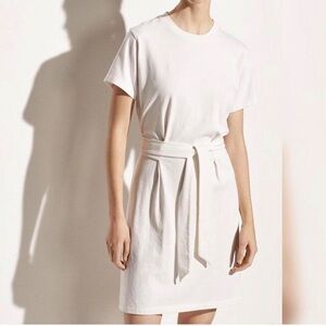 Vince Optic White Mini Dress Like New